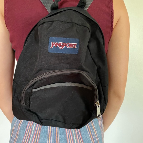 Jansport black mini backpack - Picture 2 of 5